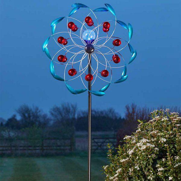 Smart Garden Décor Wonder Wind Solar Wind Spinner