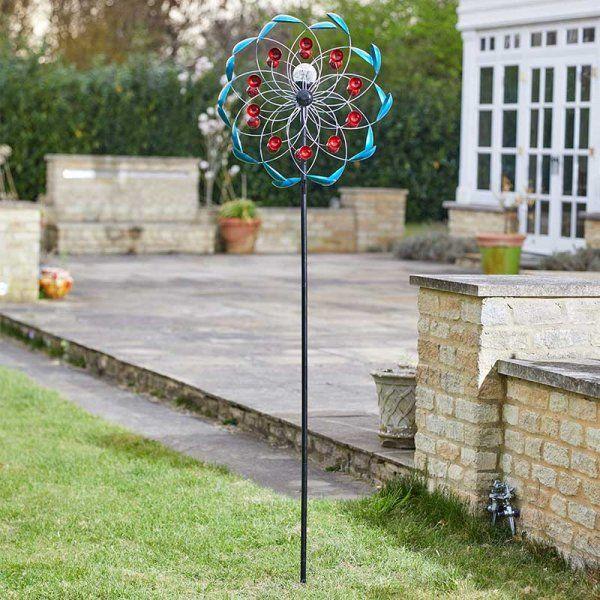 Smart Garden Décor Wonder Wind Solar Wind Spinner