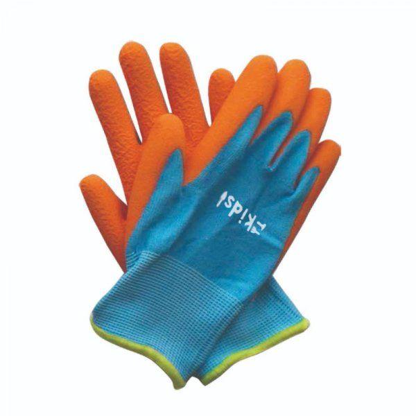 Smart Briers Junior Diggers Gloves Orange &amp; Blue 6-10yrs