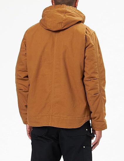 Carhartt Bartlett Relaxed Fit Washed Duck Sherpa Lined Utility Jacket