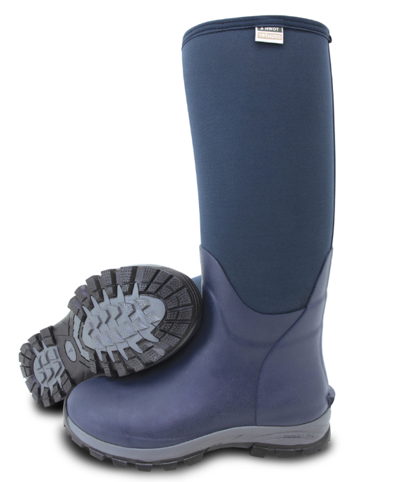 Town &amp; Country  Buckingham Rubber Boot Navy