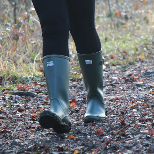 Town &amp; Country Burford PVC Boots Green