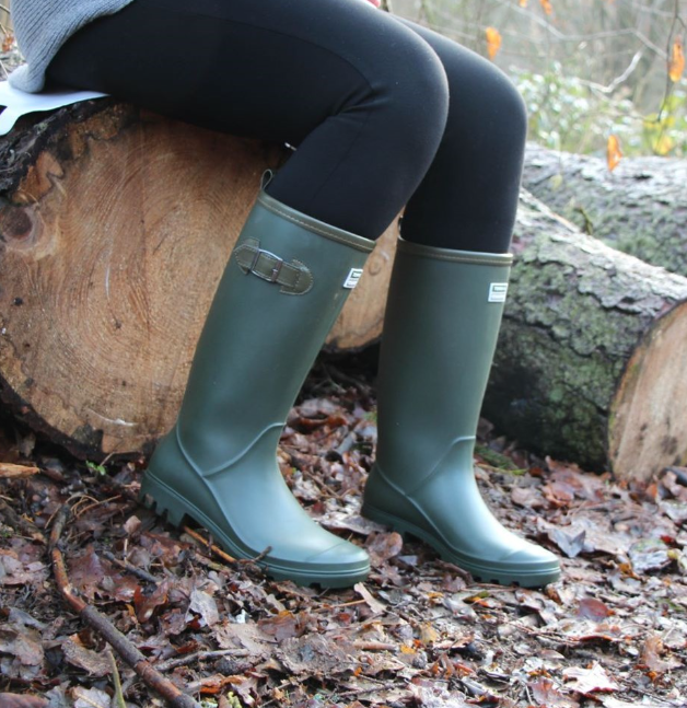 Town &amp; Country Burford PVC Boots Green