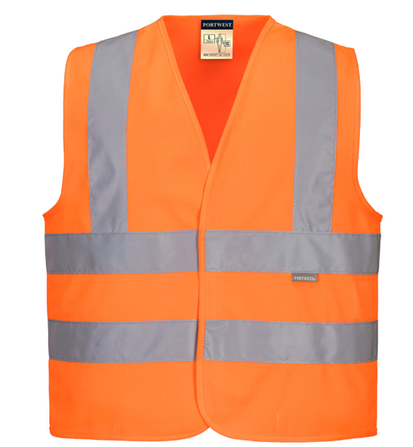 Portwest Hi-Vis Junior Vest Orange