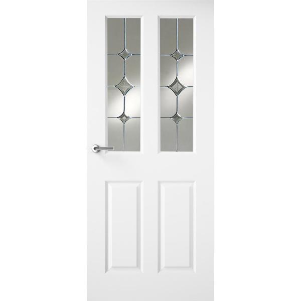 Indoors Hudson White Primed Gatsby Glass Door