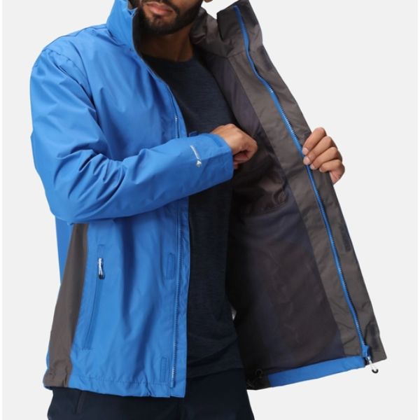 Regatta mens matt waterproof jacket sales