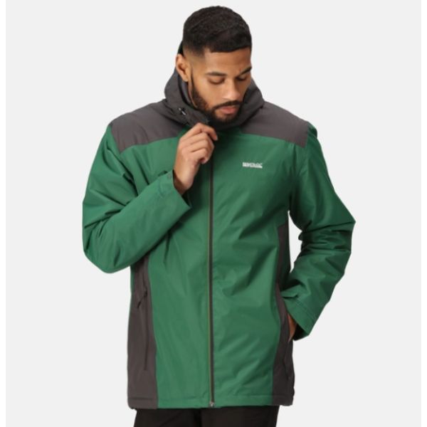 Regatta Thornridge II Mens Jackets Waterproof Insulated Eden/Ash AW23