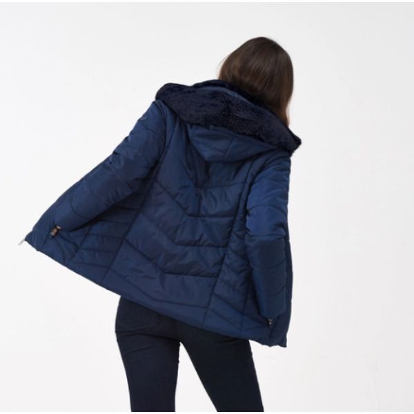 Regatta Wildrose Womens Baffled/Quilted Jackets Navy AW23