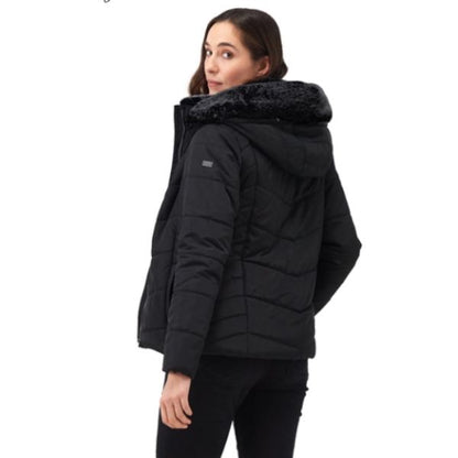 Regatta Wildrose Womens Baffled/Quilted Jackets Black AW23