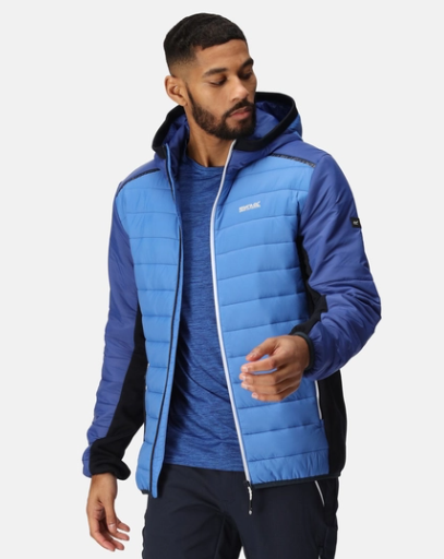 Regatta Trutton II Mens Quilted Jacket Strong Blue/New Royal