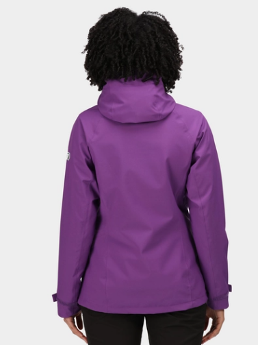 Regatta Britedale Womens Waterproof Shell Jacket Plum Jam