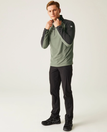 Regatta Fellard Mens Fleece Agave Green/Ash