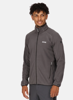 Regatta Hadfield  Mens Fleece Seal Grey