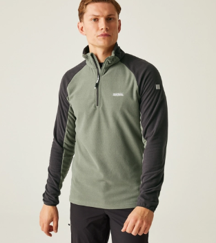 Regatta Elson II Mens Fleece Agave Green/Ash