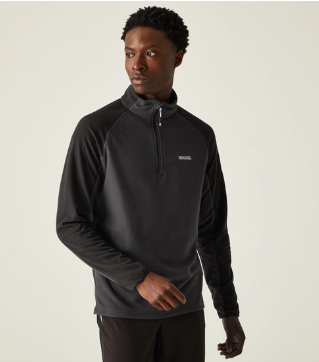 Regatta Elson II Mens Fleece Ash/Black