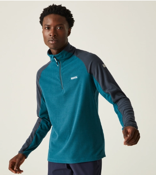 Regatta Elson II Mens Fleece Moroccan Blue/Navy