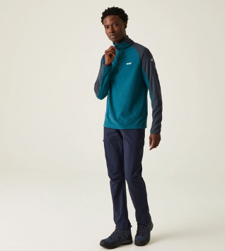 Regatta Elson II Mens Fleece Moroccan Blue/Navy