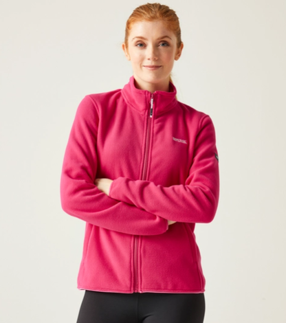 Regatta Clemance IV Womens Fleece Pink Potion