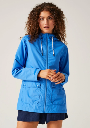 Regatta Bayletta Womens Waterproof Shell Jacket Sonic Blue