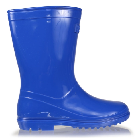 Regatta Wenlock Junior Kids Wellingtons Nautical Blue