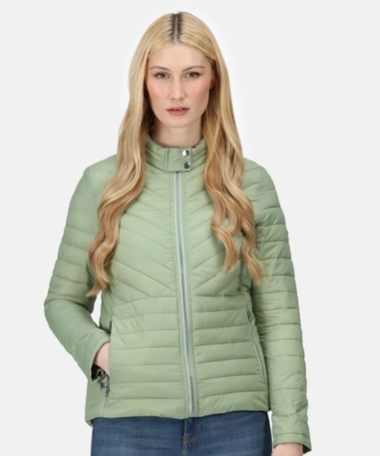 Regatta Kamilla Womens Baffled/Quilted Jacket BasiL