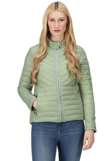 Regatta Kamilla Womens Baffled/Quilted Jacket BasiL