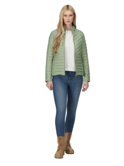 Regatta Kamilla Womens Baffled/Quilted Jacket BasiL