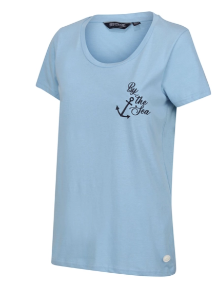 Regatta Filandra VII Womens T-Shirt Powder Blue