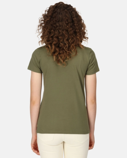 Regatta Filandra VII Womens T-Shirt Four Leaf Clover