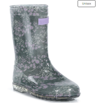 Regatta Wenlock Junior Kids Wellingtons Balsam/Ditsy