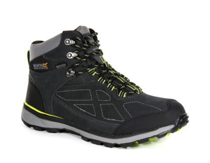 Regatta Samaris Mid II Mens Boots Briar/Lime Green