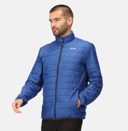 Regatta Hillpack Mens Baffled/Quilted Jacket New Royal