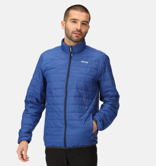 Regatta Hillpack Mens Baffled/Quilted Jacket New Royal