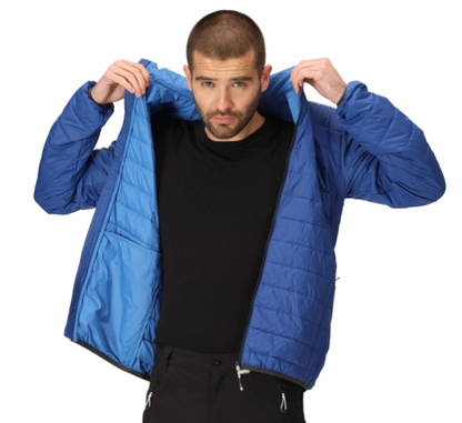 Regatta Hillpack Mens Baffled/Quilted Jacket New Royal